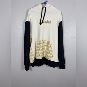 Disneyland Resort Hoodie Black Sleeves Sleeping Beauty‎ Castle Collection XL